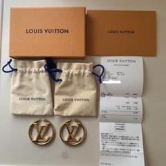 Louis Vuitton ピアス ブックル　ドレイユ・フープ ルイーズのサムネイル