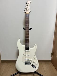 FERNANDES エレキギター ストラト 白 ソフトケース付きのサムネイル