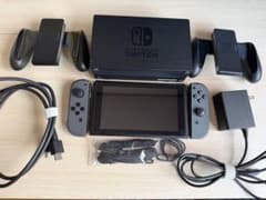 Nintendo Switch 本体 グレー 付属品あり HAC-001 - メルカリ