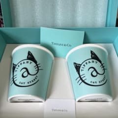 Tiffany & Co. Cat Street ペアカップ最終値下げ‼️のサムネイル