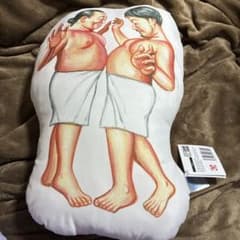 体格ブラザーズ　プラチナムザッカダイカットクッション