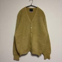 TOWNCRAFT モヘアカーディガン 毛足長 マスタード ヴィンテージ 60s