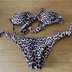 ヒョウ柄ビキニ今日までの価格ですのサムネイル
