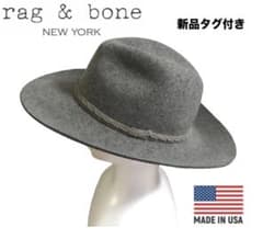 新品ラグアンドボーンrag&boneフェルトウールカウボーイハット 