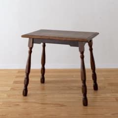 日本製 1960年代 楢無垢材 OAK 挽物脚 ヴィンテージ　サイドテーブル 日本製 1960年代 楢無垢材 OAK 挽物脚 ヴィンテージ サイドテーブル