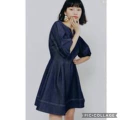 リーリーブラウン　Lily Brounデニムワンピースのサムネイル