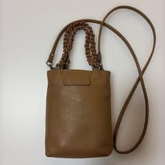 ジャンニキャリーニ GIANNI カミッラ ショルダーバッグ ブラウンのサムネイル