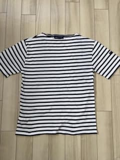 SAINT JAMES ストライプ Tシャツ 半袖　M〜Lのサムネイル