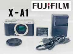美品・動作確認済】FUJIFILM X-A1 ボディ 純正充電器・バッテリー付