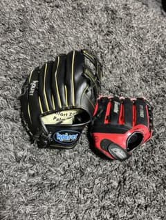 【2点セット】野球グローブ Kaiser & Franklin 左利き用ありのサムネイル