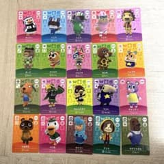 どうぶつの森amiiboカード20枚のサムネイル