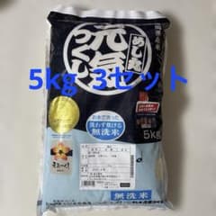 令和7年産 元気つくし 無洗米 5kg×3袋 2026年1月精米済 - メルカリ
