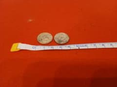 古銭 20銭銀貨 明治39年 2枚セット 明治 貨幣 銀貨 二十銭 明治三十九年のサムネイル