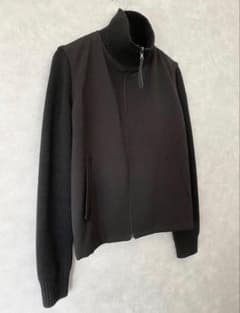 【美品】PRADA プラダ ハイネック切替ブルゾン Sサイズ イタリア製のサムネイル