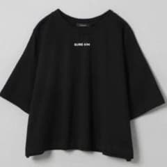 ミニロゴショートTEE ブラック ジーナシスのサムネイル
