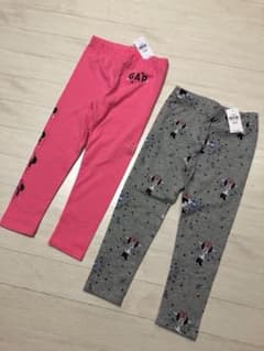 GAP 新品 レギンスパンツ 女の子 2枚セット ミニーのサムネイル
