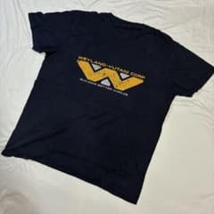 3774] USA古着 Tシャツ 半袖 ネイビー L アメリカ古着 海外 輸入