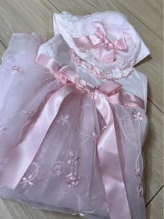 セレモニードレス　3点セット　ピンク50cm〜60cmのサムネイル