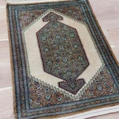 Y3346 高級ペルシャ絨毯 イラン シルク100% 手織り72万ノット - メルカリ