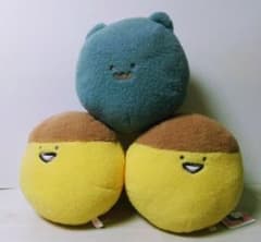 お文具さん ふわふわまんまるぬいぐるみBIG 3点セット