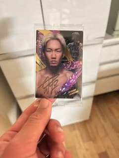 朝倉未来サインカードのサムネイル