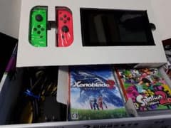 任天堂Switch スプラトゥーン2セット ゼノブレイド2のサムネイル