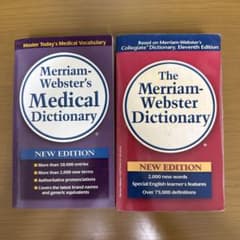 Merriam-Webster 辞書 2冊セットのサムネイル