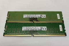 SK hynix 8GB DDR4 メモリー PC4-2400T 2枚セット - メルカリ