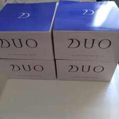 DUO クレンジングバーム ホワイト a 90g　4箱のサムネイル