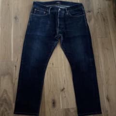 Polo Ralph Lauren ダークブルーデニムパンツ　34/32のサムネイル