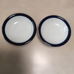 belle plat チャイナフルーツ皿2枚セット 日本製　非売品のサムネイル
