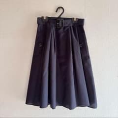 BLUE LABEL CRESTBRIDGE フレアスカート ネイビー36サイズ - メルカリ