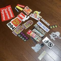 非売品】ステッカーセットSupremeボックスロゴ シュプリーム - メルカリ