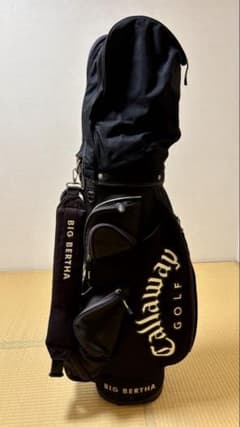 澤*蒼様 レトロ Callaway BIG BERTHA キャディバッグ　ブラッ 澤*蒼様 レトロ Callaway BIG BERTHA キャディバッグ ブラッ - メルカリ