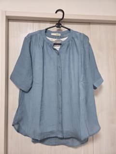 SHOO LA RUE 麻調五分袖ブラウス+タンクトップのサムネイル