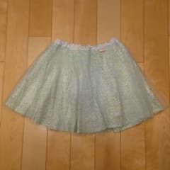 キッズ 花柄 チュールスカートのサムネイル
