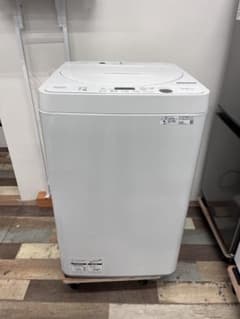 【送料込み】【SHARP】 ES-GE5FJ 全自動電気洗濯機 5.5kg識別Ｔ 送料込み】【SHARP】 ES-GE5FJ 全自動電気洗濯機 5.5kg識別T - メルカリ