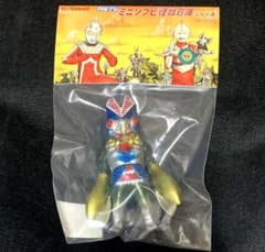 ♤】 MAXTOY バルタン星人(レトロメタリックカラー)ソフビ 墓場の画廊 