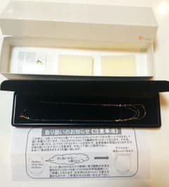18金 3連 デザイン ネックレス (専用ボックス付) 送料込のサムネイル