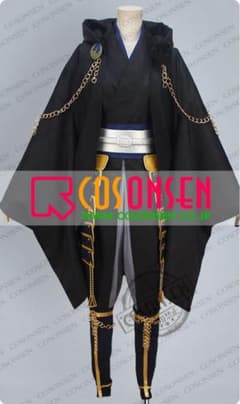 鶴丸国永 戦闘衣装 黒バージョン 舞台刀剣乱舞義伝 Lサイズ COSONSEN 鶴丸国永 戦闘衣装 黒バージョン 舞台刀剣乱舞義伝 Lサイズ COSONSEN