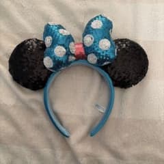 ディズニー ミニー カチューシャ スパンコールのサムネイル