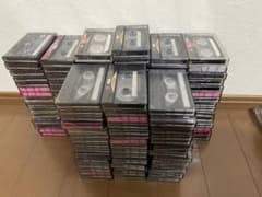 maxell マクセル ハイポジ カセットテープ まとめ 134本 中古のサムネイル