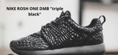 NIKE ROSHE ONE DMB "triple black"のサムネイル