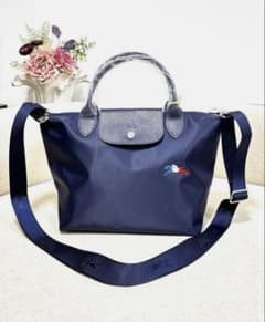 限定ロンシャン ルプリアージュ Tres Paris ネイビー Sトリコロール馬 限定ロンシャン ルプリアージュ Tres Paris ネイビー Sトリコロール馬