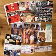 ☆*☆様 少年忍者　雑誌　切り抜き　大量！レア？⭐︎昭和　ジャニーズ⭐︎細かい切 少年忍者 雑誌 切り抜き 大量！レア？⭐︎昭和 ジャニーズ⭐︎細かい
