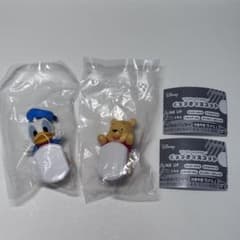 ディズニー　くっつきマスコット　プーさん　ドナルドのサムネイル