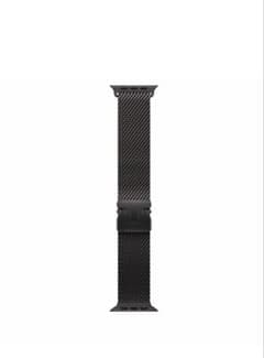未使用AppleWatch49mmブラックチタニウムミラネーゼループ Lサイズのサムネイル
