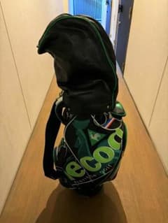 le coq sportif(ルコック) キャディバッグ　ブラック　グリーンのサムネイル