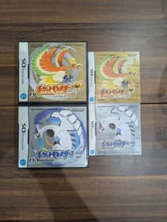 ポケモンハートゴールド　映画館アルセウス・セレビィ入 3dsセット ソフトのみ可 DS 良品2点セットハートゴールドポケットモンスターソウルシルバー1