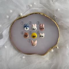 オーダー専用ページ★スキズネイルパーツ straykids ネイルパーツ スキズ skzoo - メルカリ